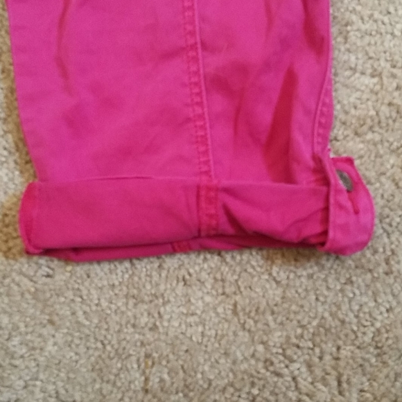 Maurices Raspberry Pink Cargo Capris - Picture 8 of 10
